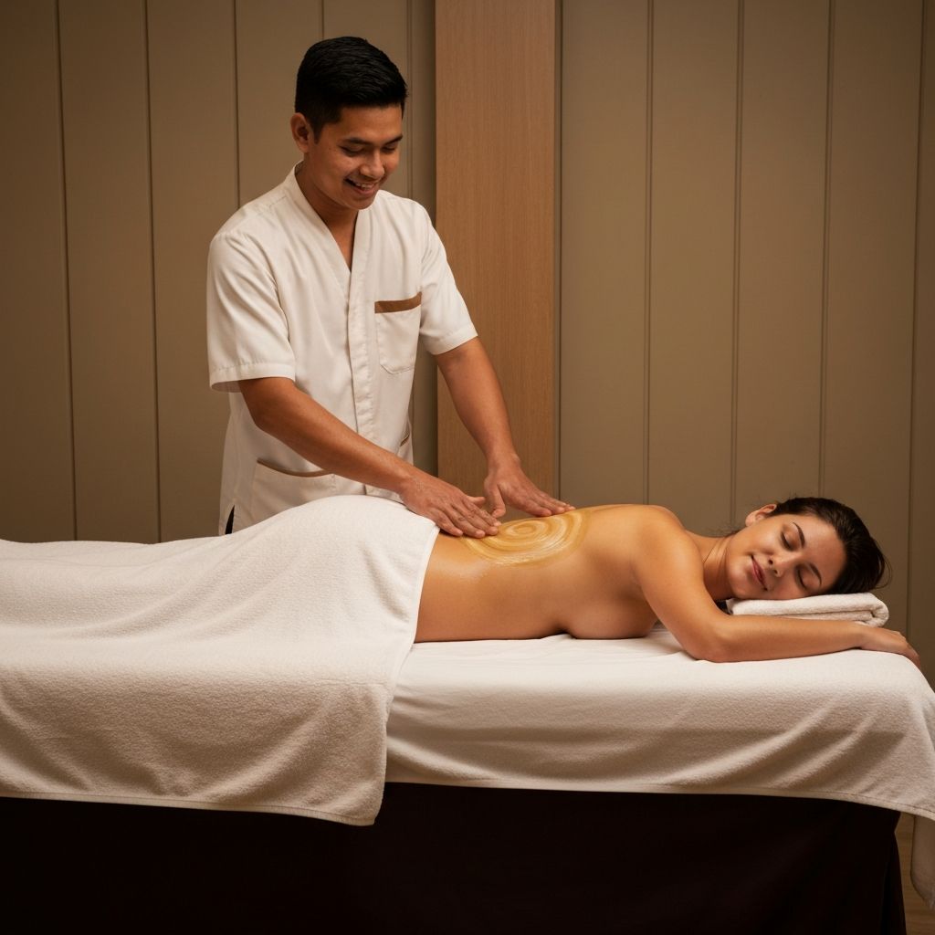 Swedish Hot Oil + Scrubbing